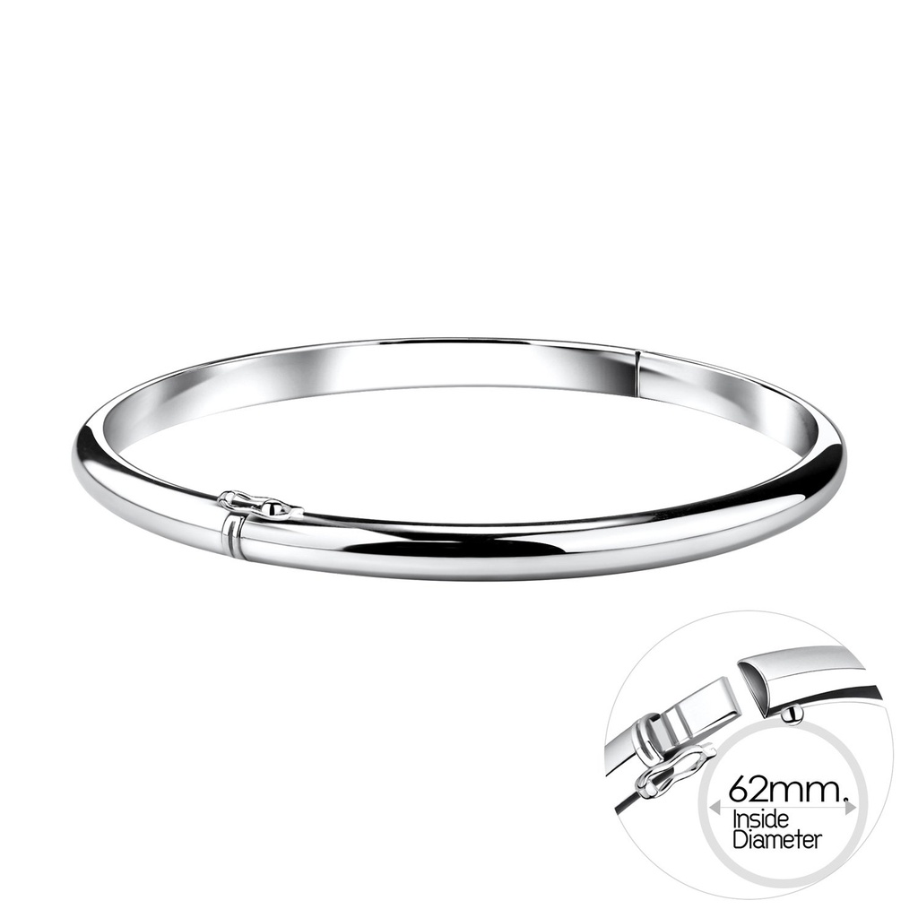 [10014984] 5mm Silver Bangle