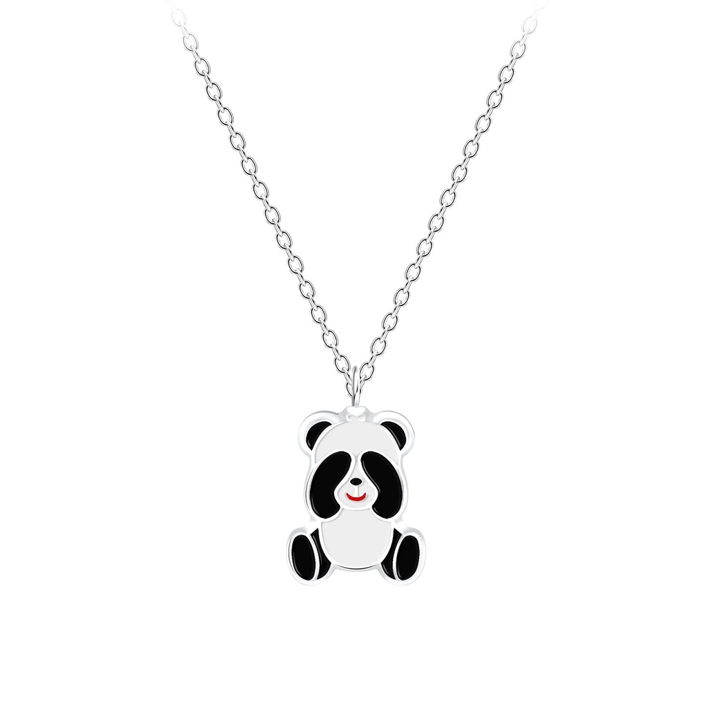 [10014302] Collier panda en argent