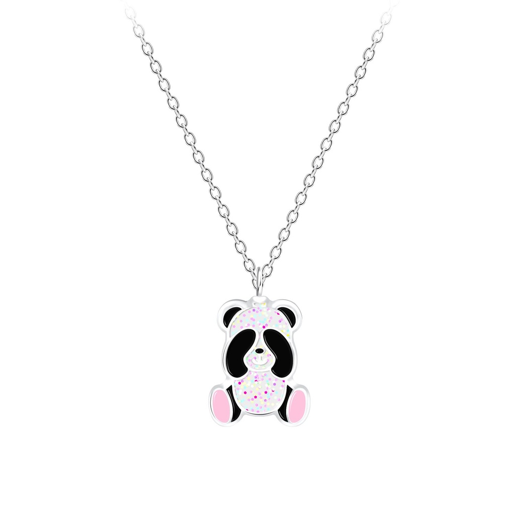 [10013565] Collier panda en argent