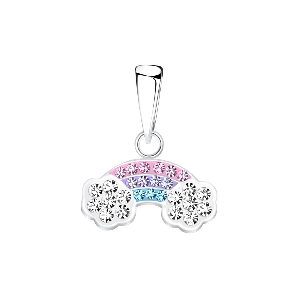 Silver Rainbow Pendant