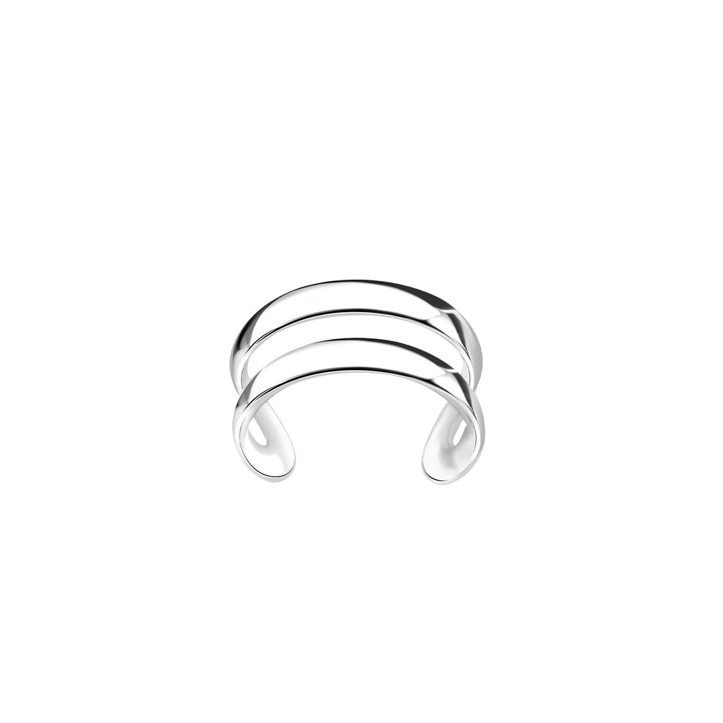 Ear cuff double ligne en argent