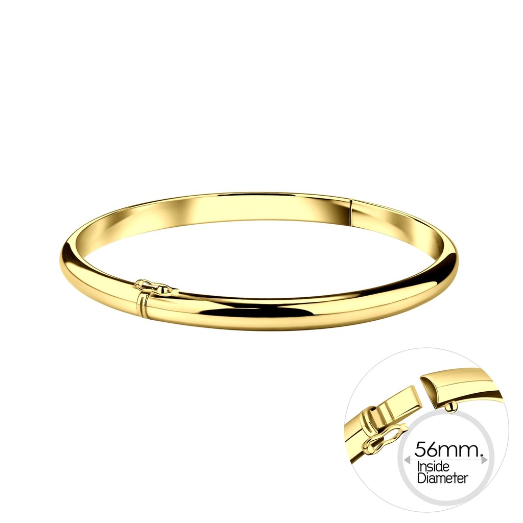 [10014347] 5mm Silver Bangle