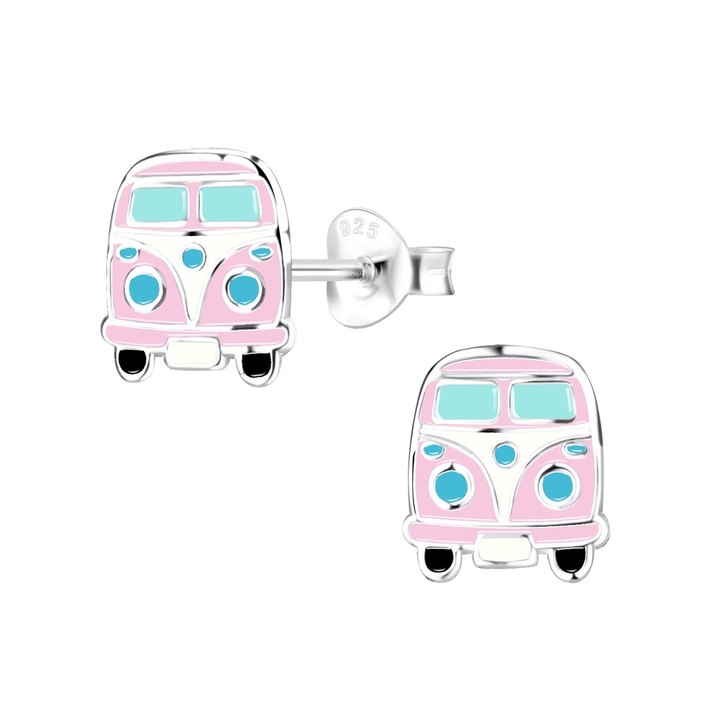 Puces d'oreilles van en argent
