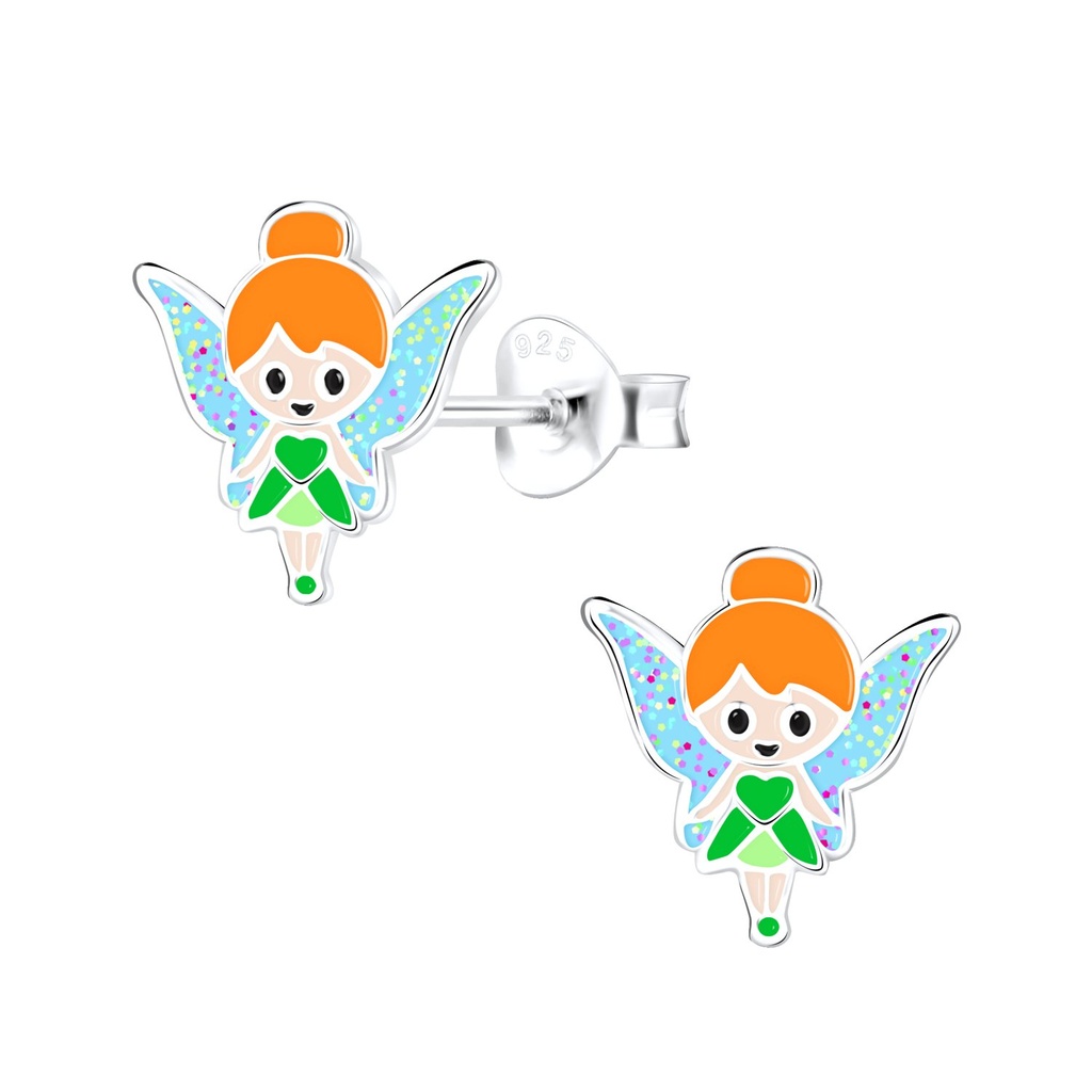 Puces d'oreilles fée en argent