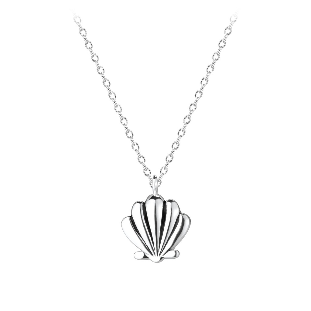 Collier coquillage en argent