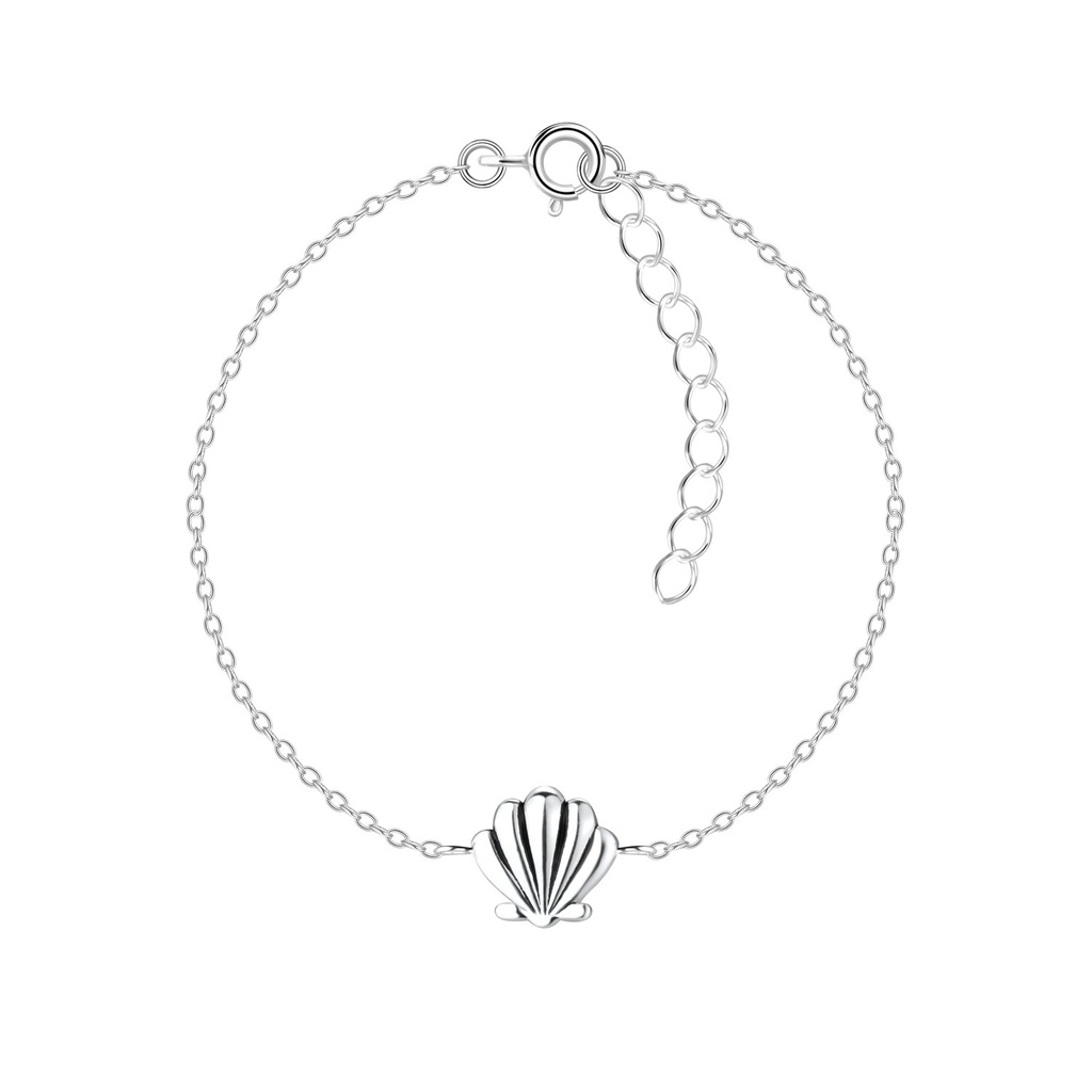 [10011948] Bracelet coquillage en argent
