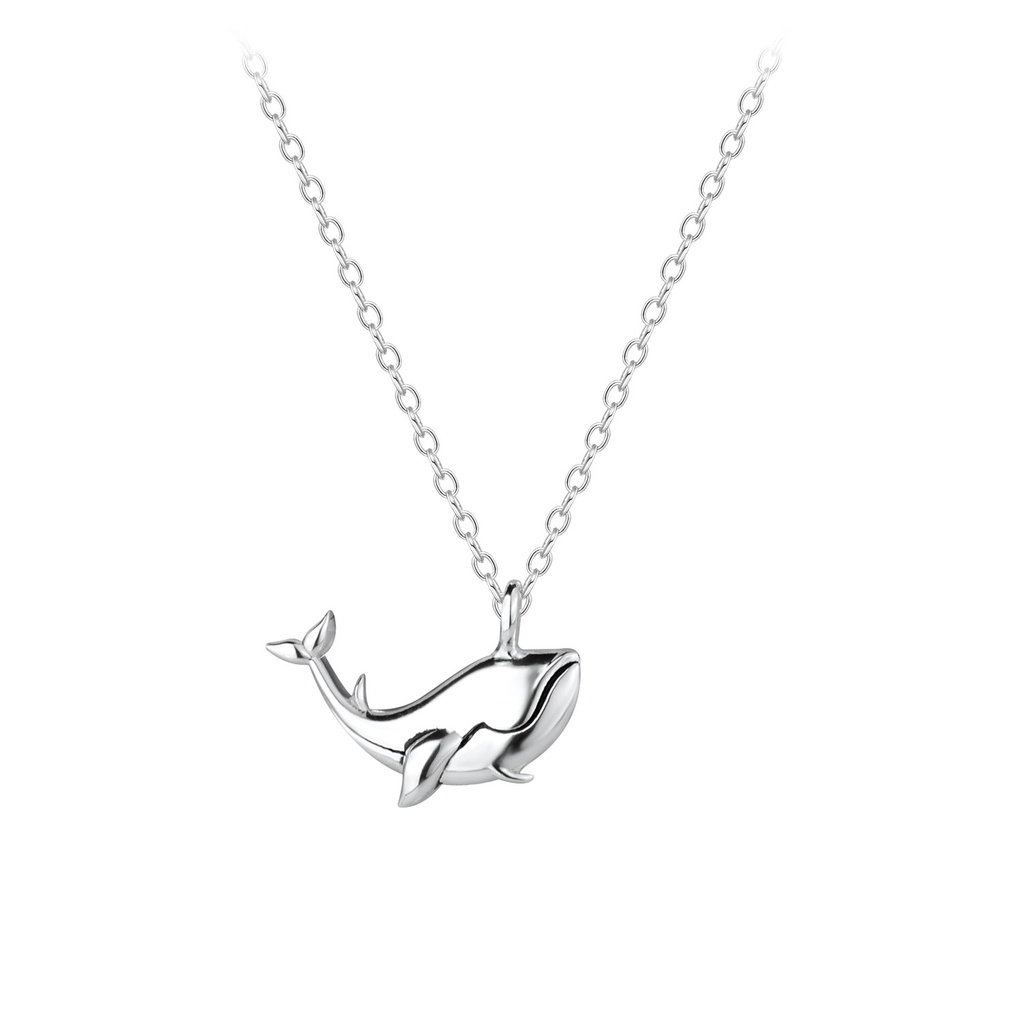 Collier baleine en argent