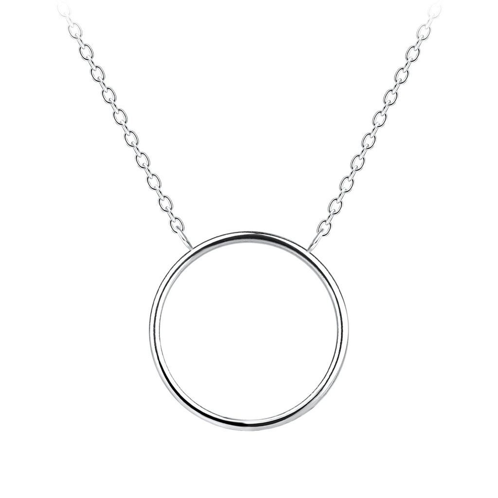 Collier cercle en argent