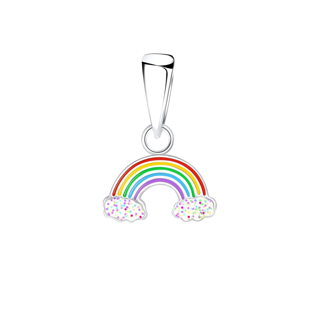 Silver Rainbow Pendant