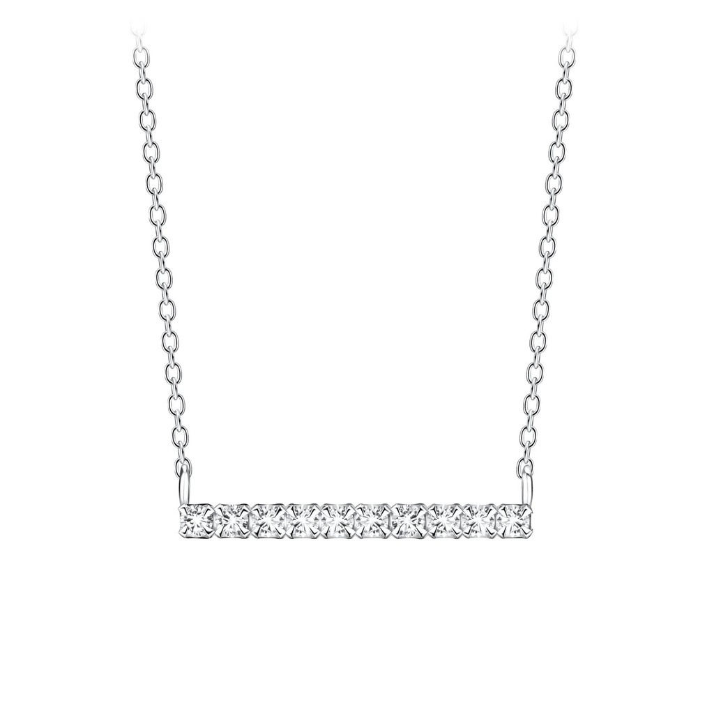 Collier barre en argent