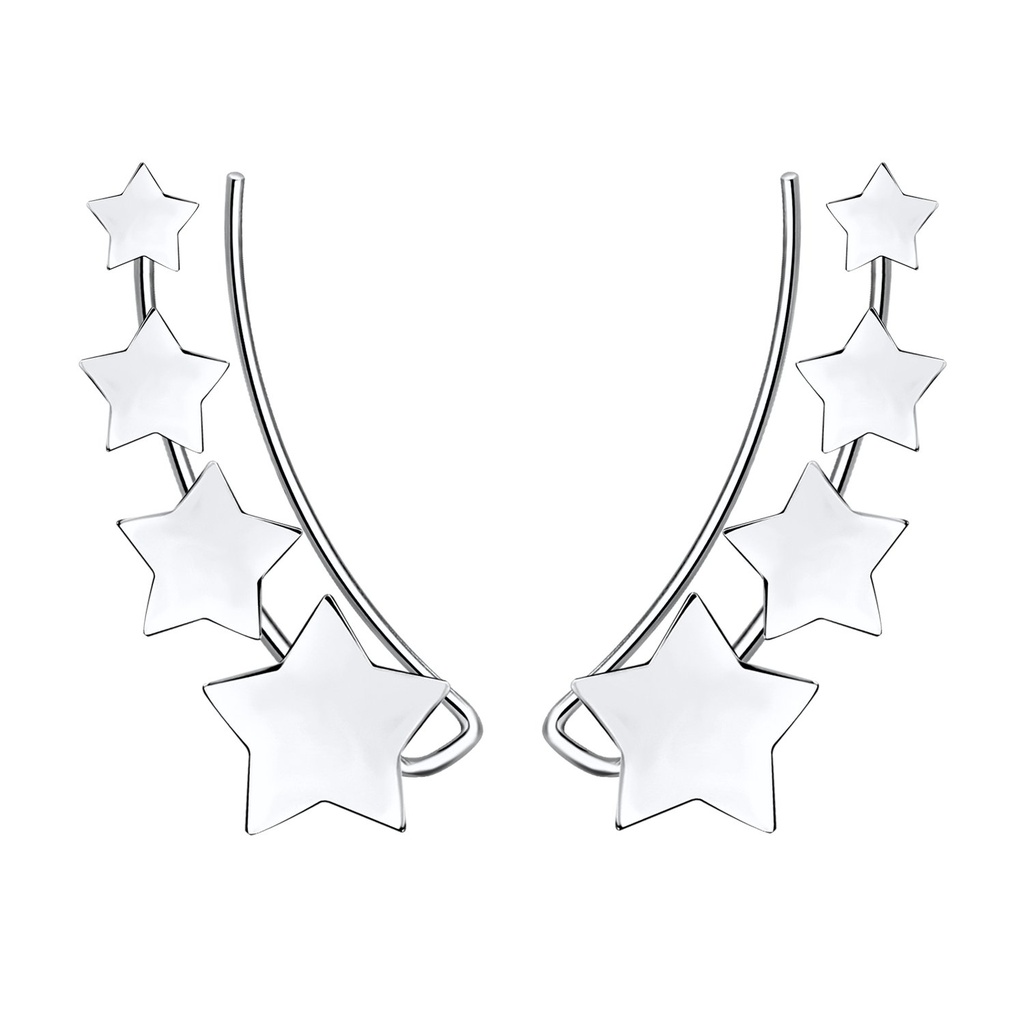Silver Star Ear Climbers