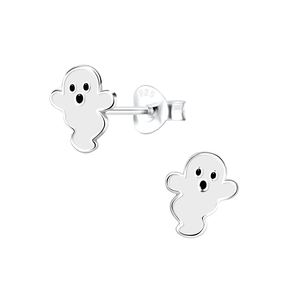 [10012051] Puces d'oreilles fantôme en argent
