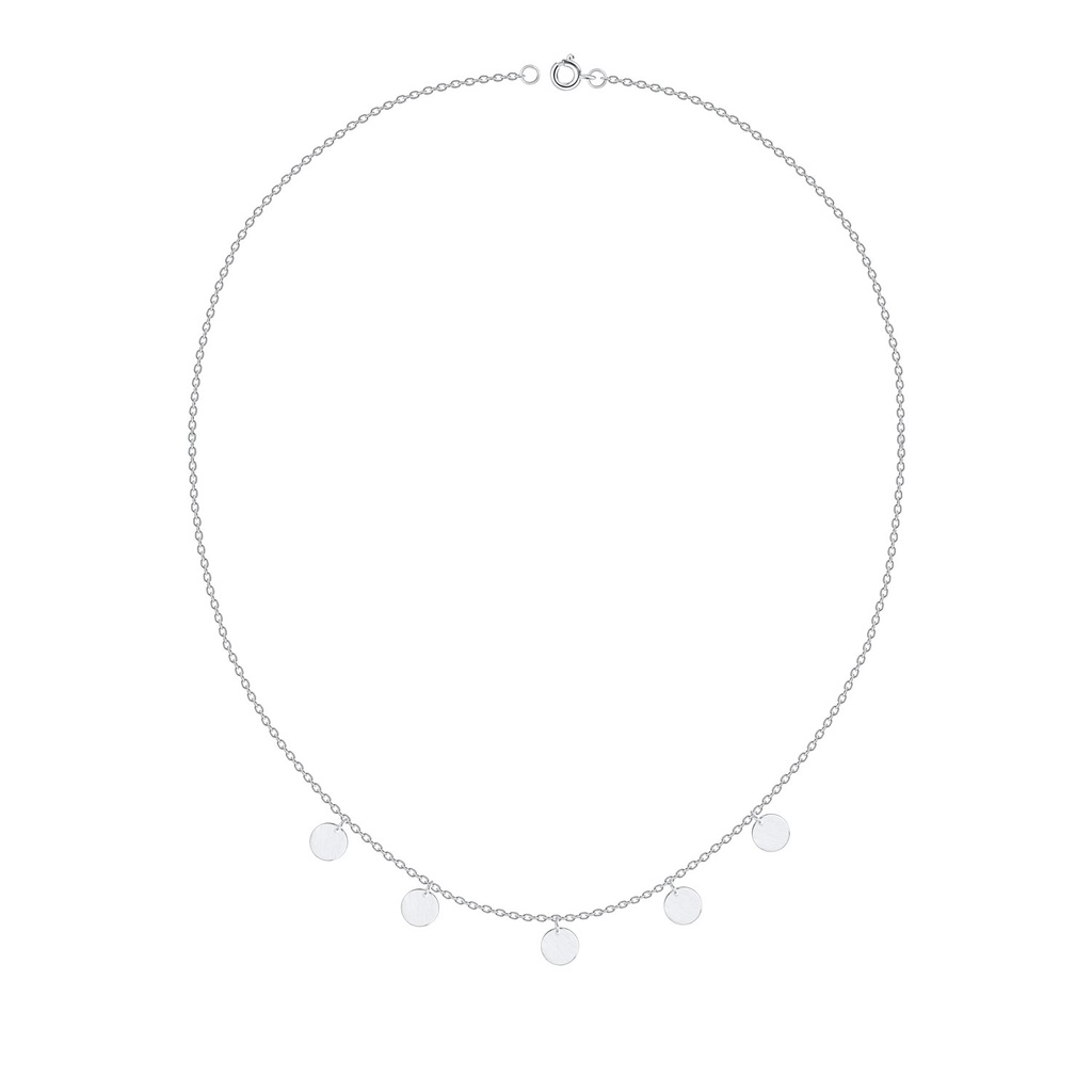 Silver Round Necklace