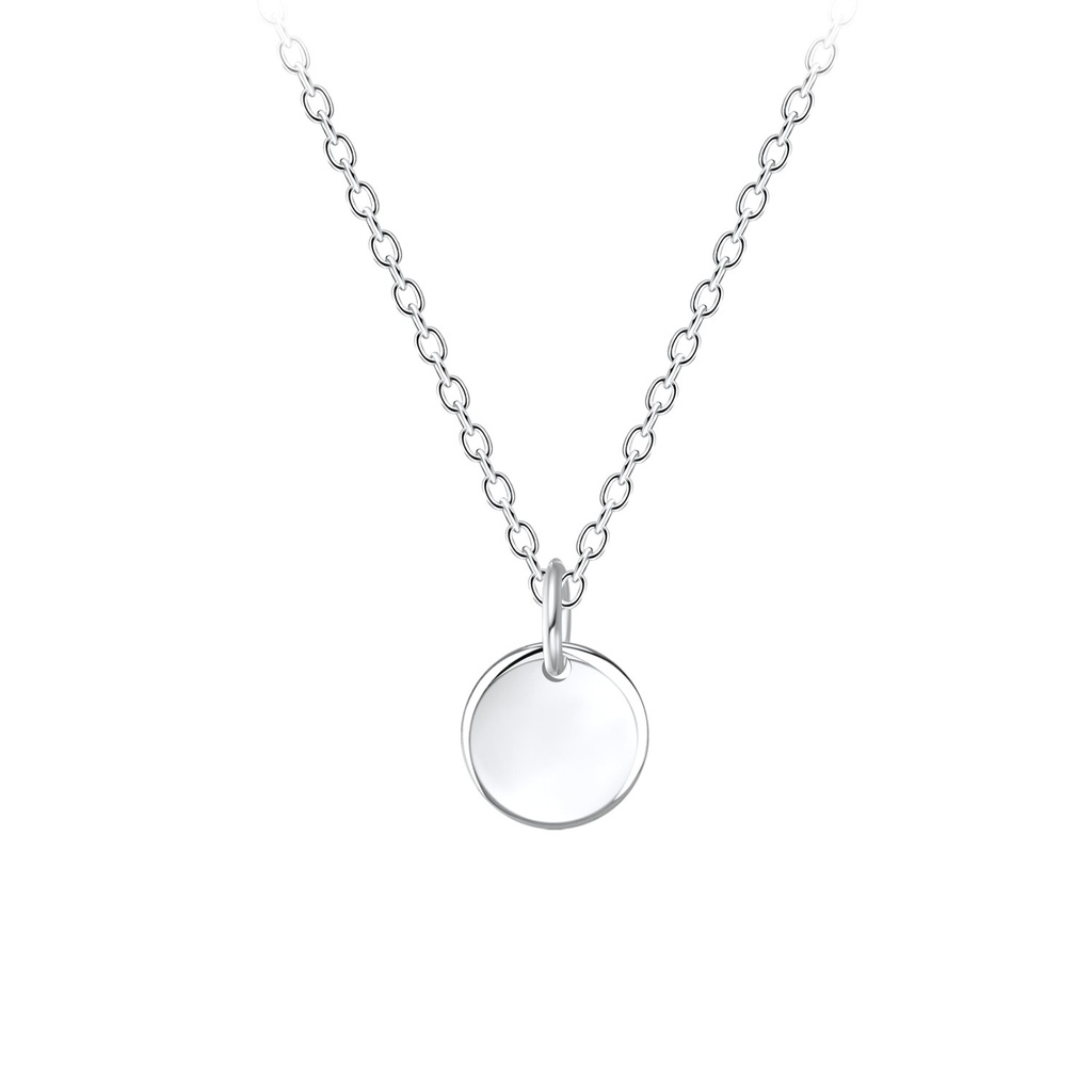 Silver Circle Necklace