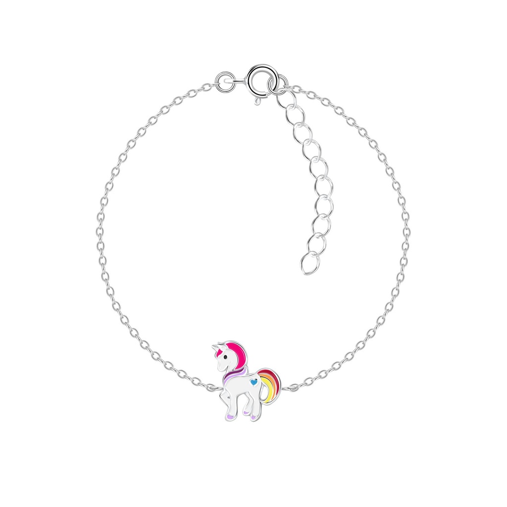 Silver Unicorn Bracelet