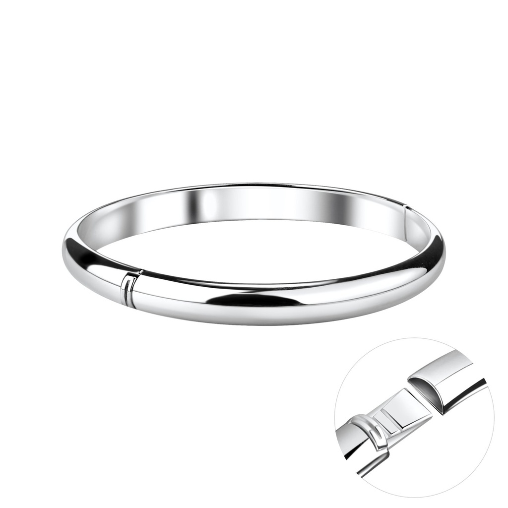 7mm Silver Bangle