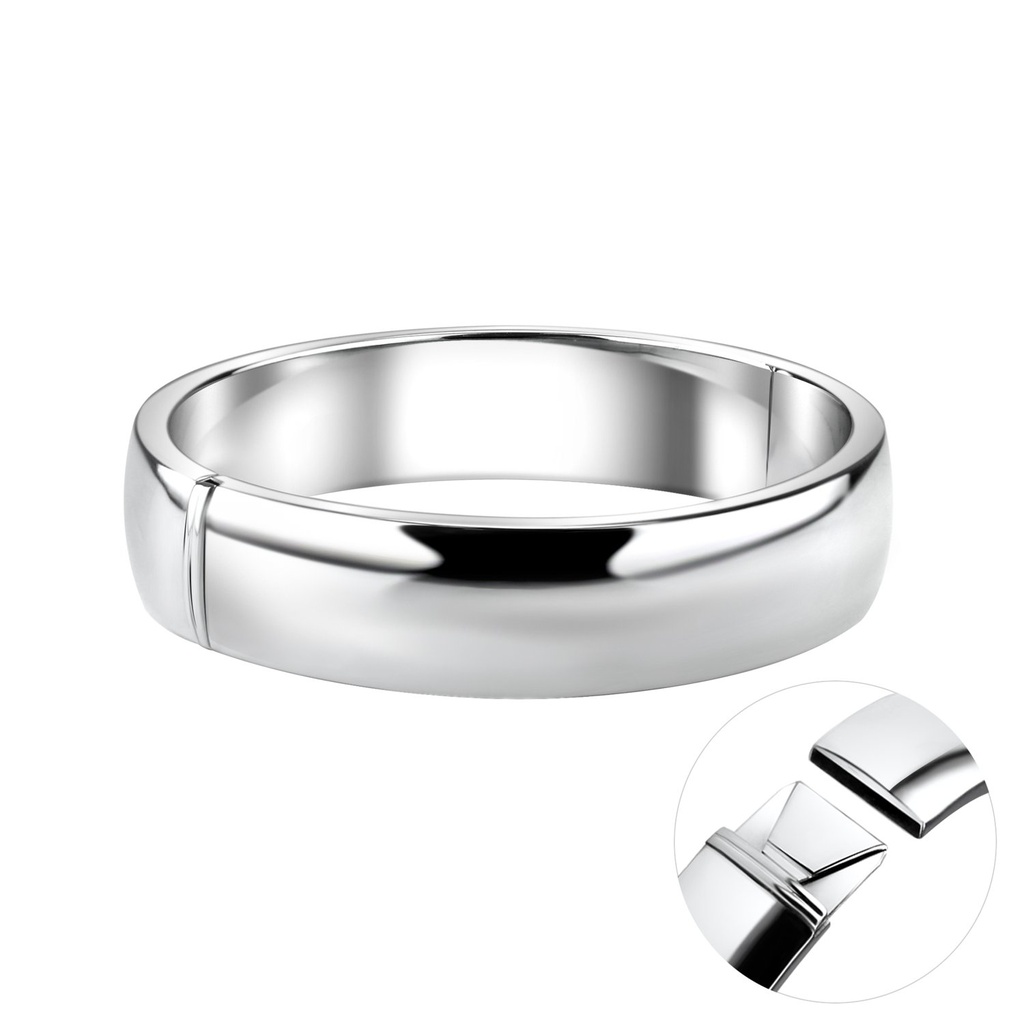 [10011178] Jonc en argent 15 mm