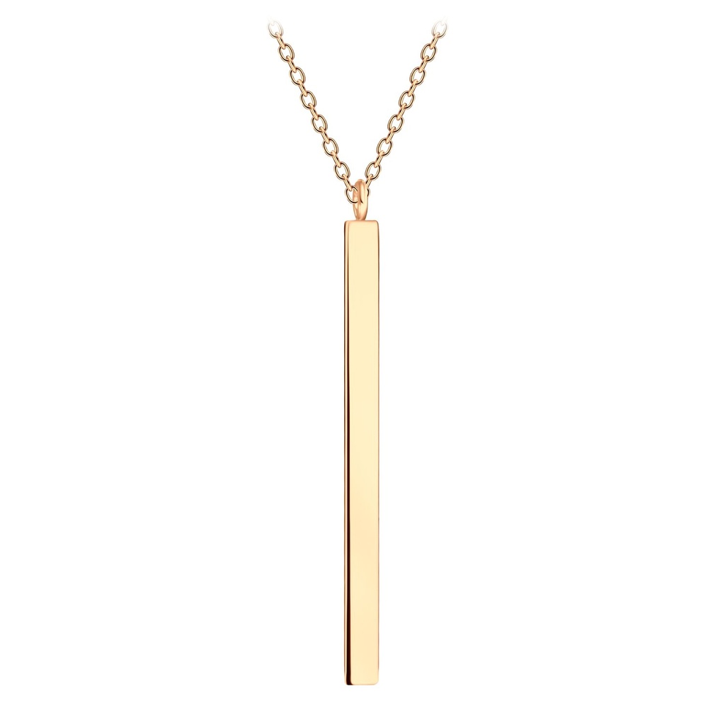 Collier barre en argent