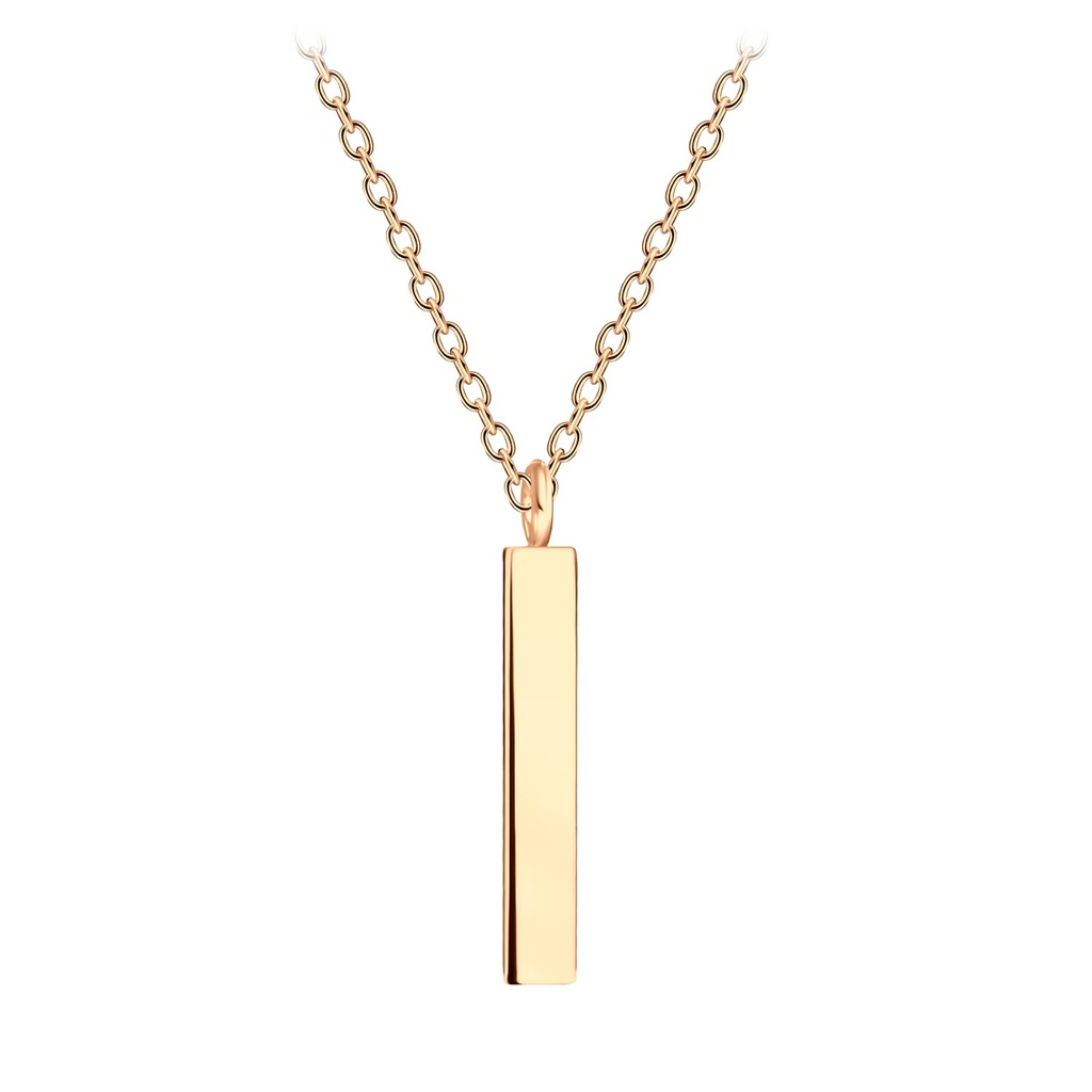 [10011046] Collier barre en argent