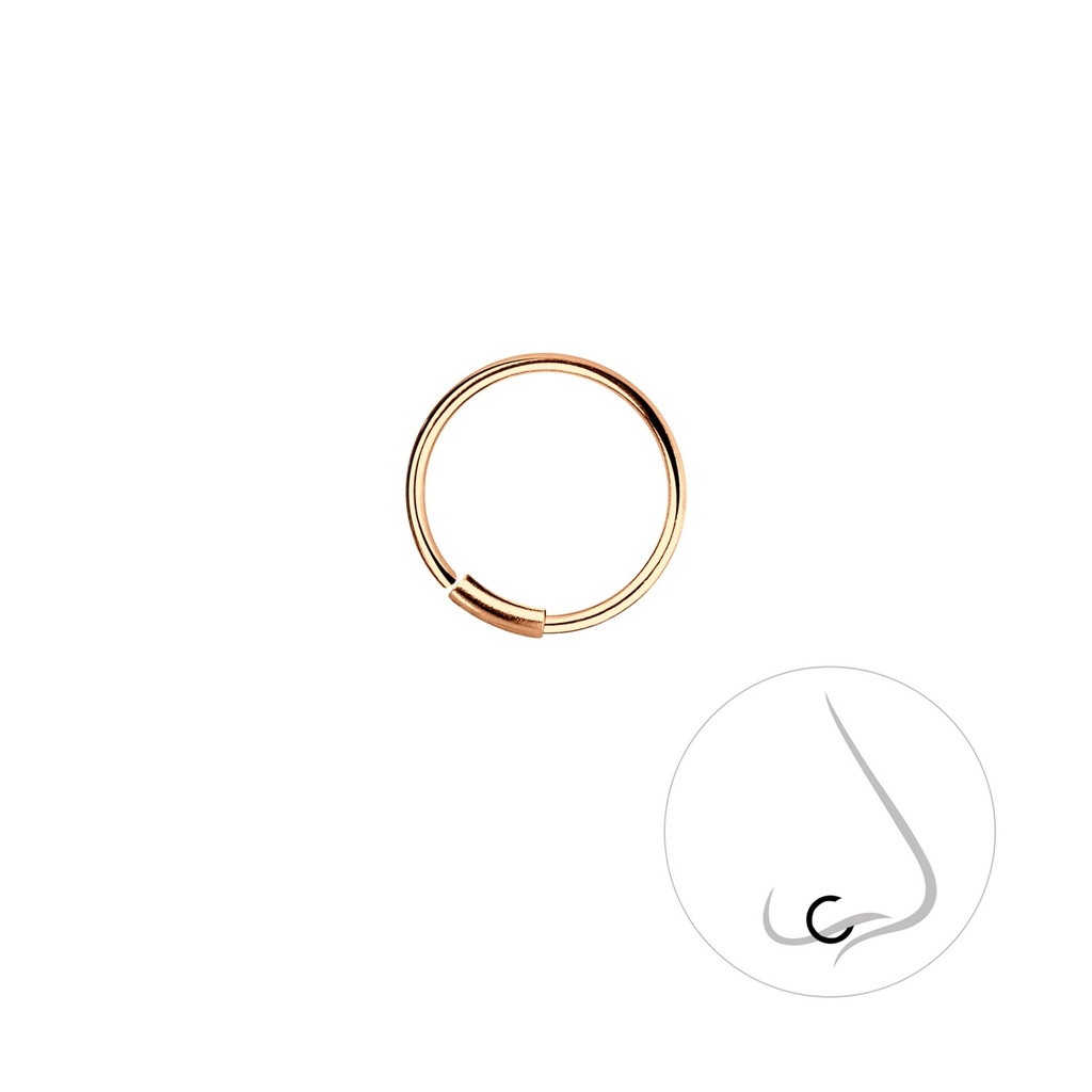 10mm Silver Nose Ring