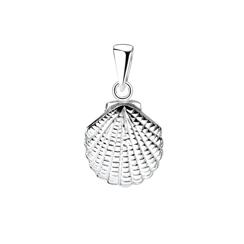 [10011384] Pendentif coquillage en argent