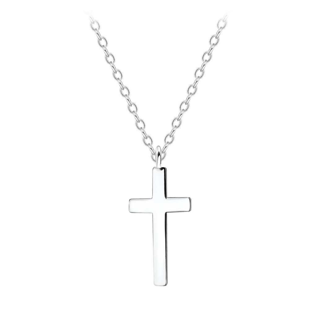 Silver Cross Necklace