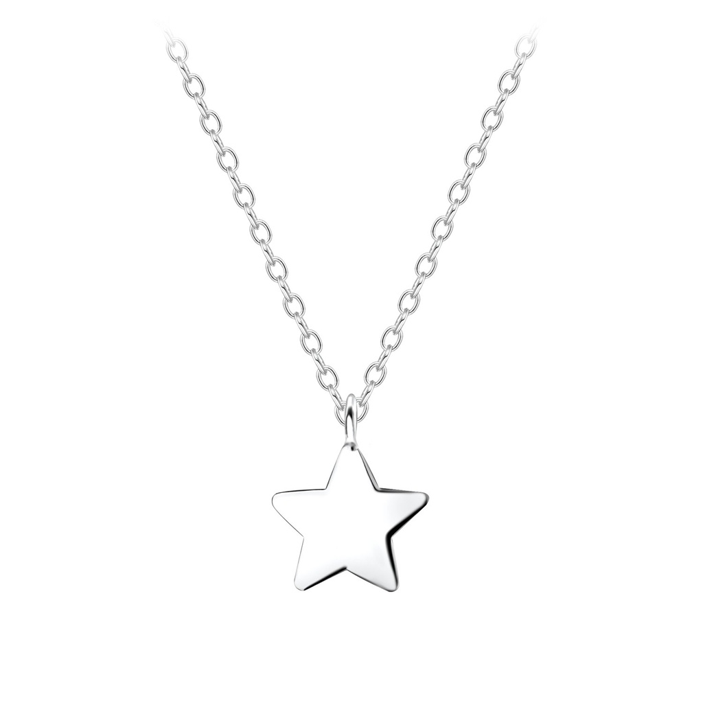 Collier étoile en argent