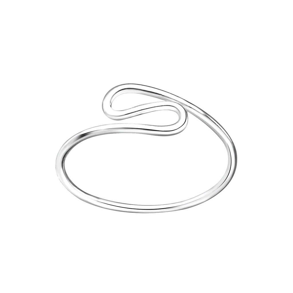 Silver Wave Ring