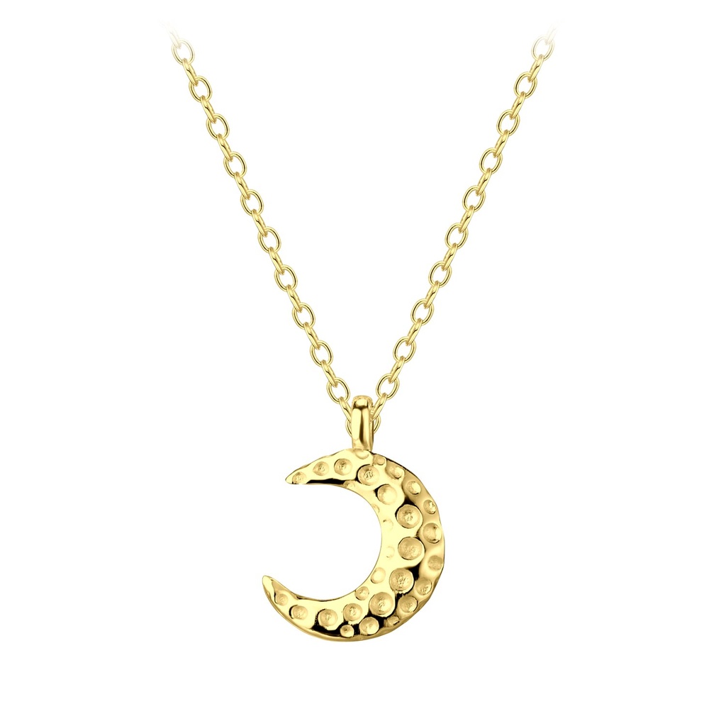 [10011555] Silver Moon Necklace