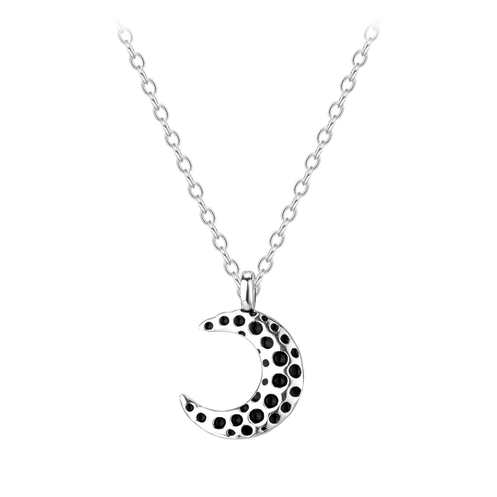 [10011534] Collier lune en argent