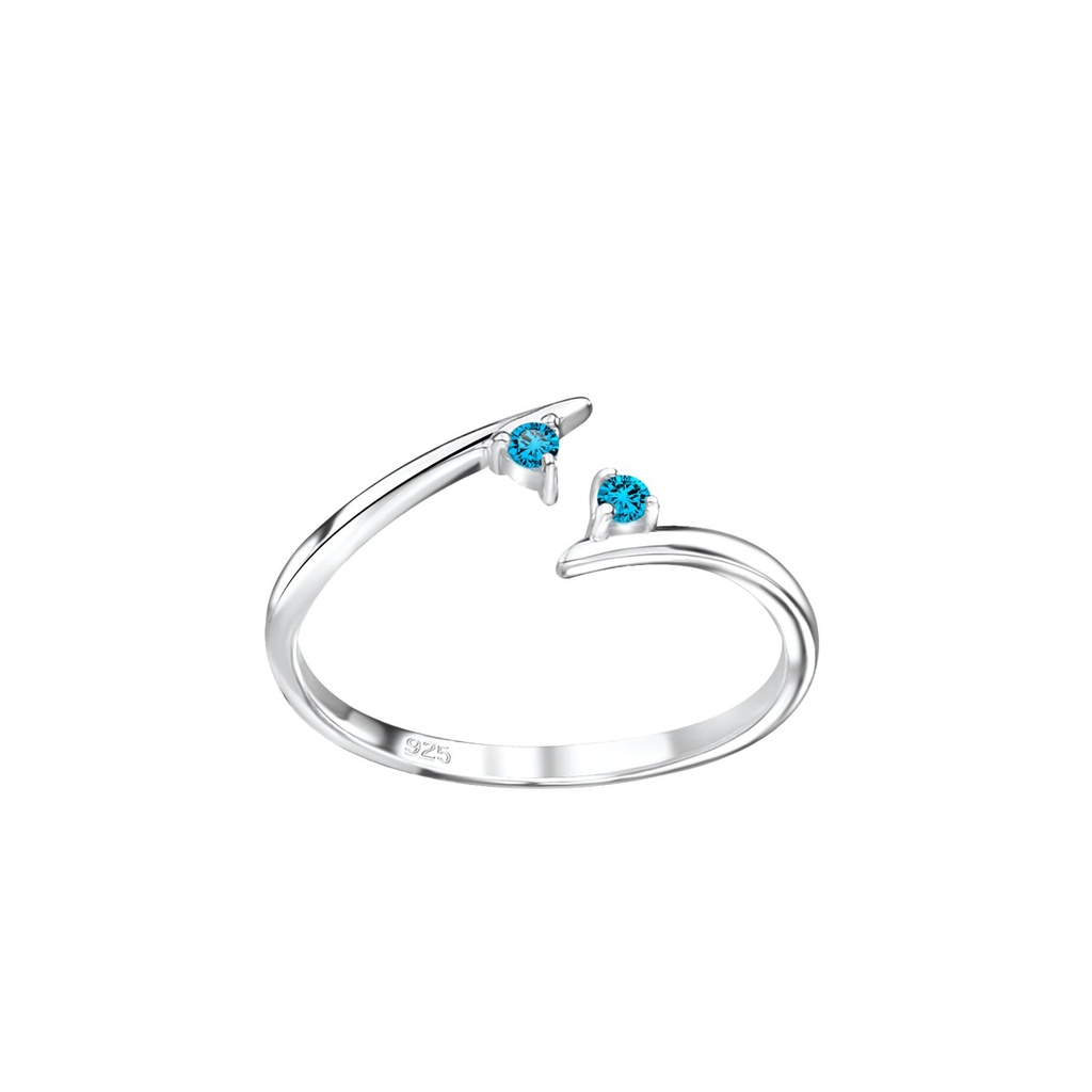 [10011912] Silver Opened Toe Ring
