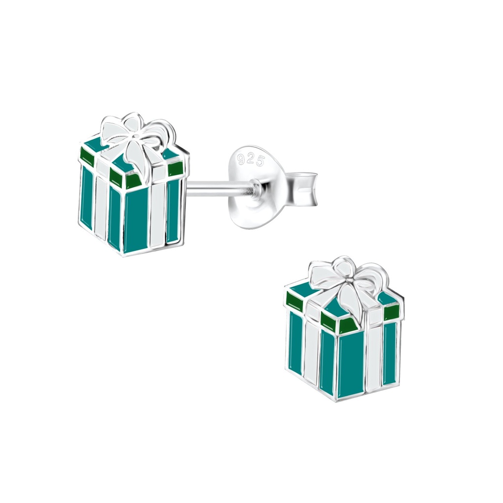 Silver Gift Stud Earrings