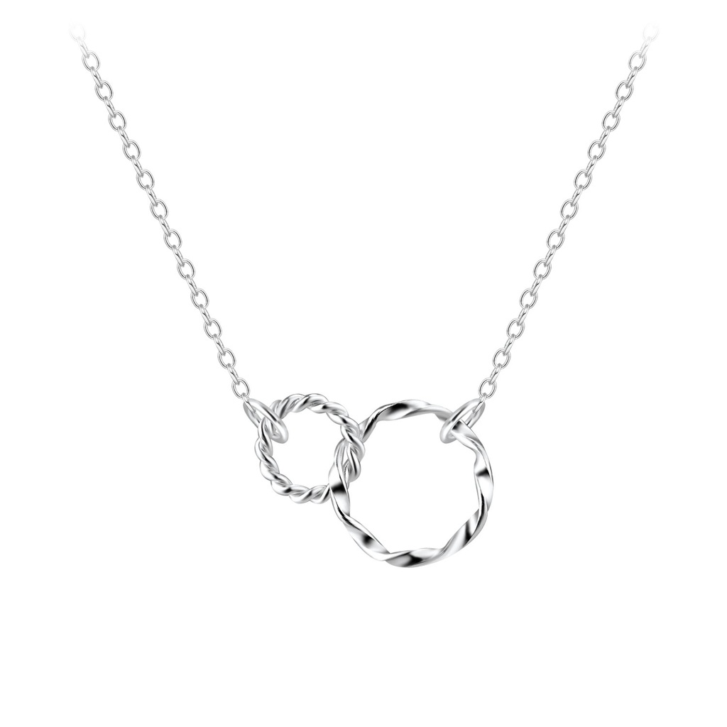 Silver Twisted Necklace