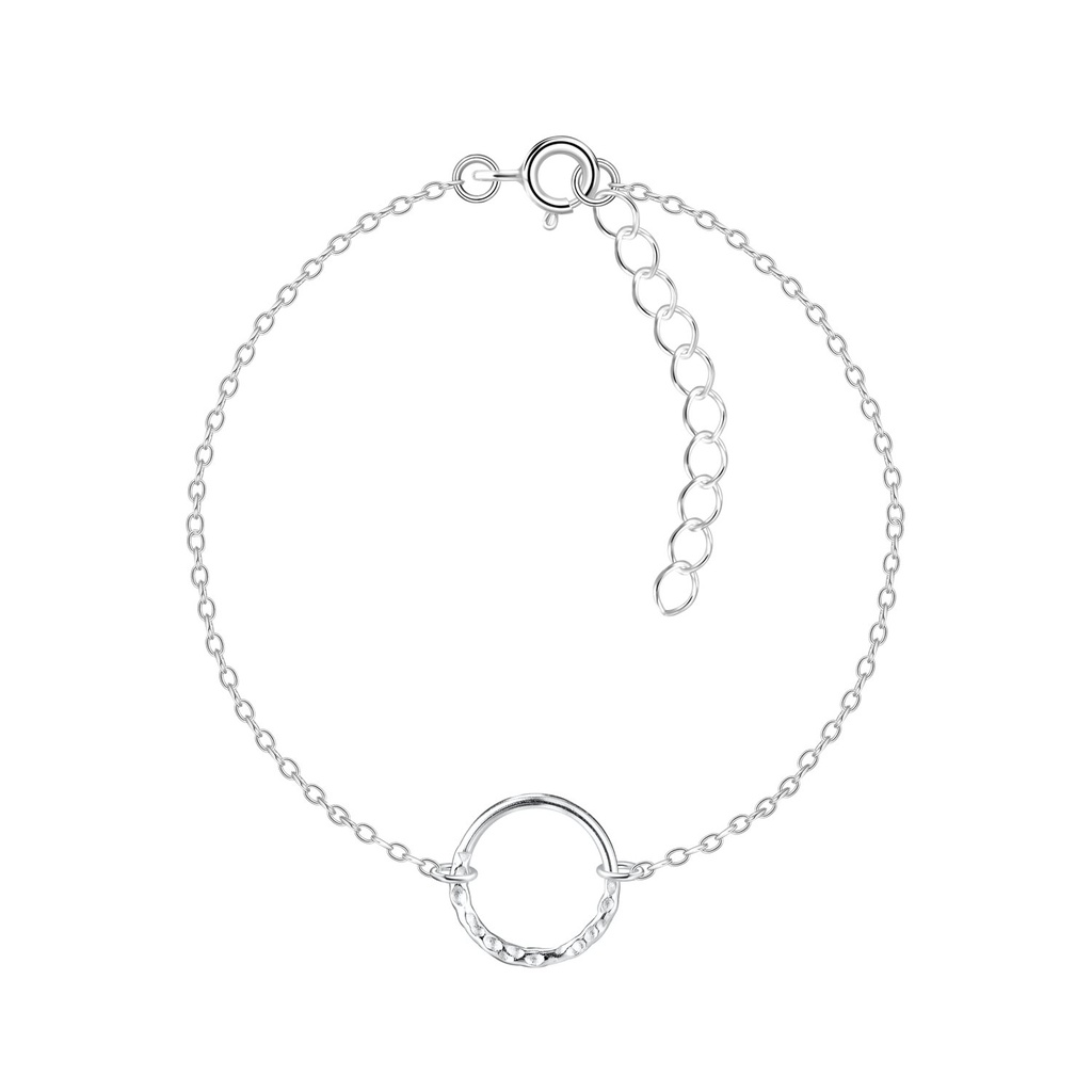 Silver Circle Bracelet