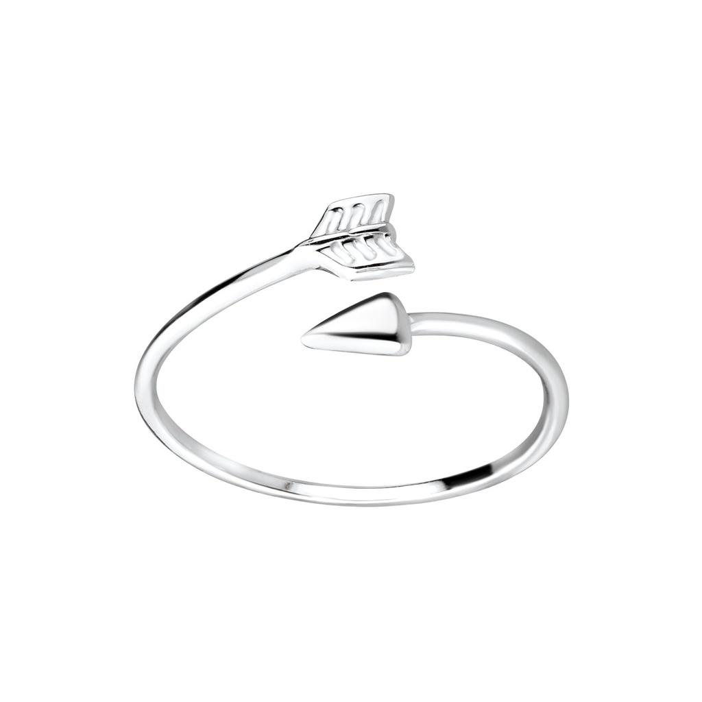 Bague flèche en argent