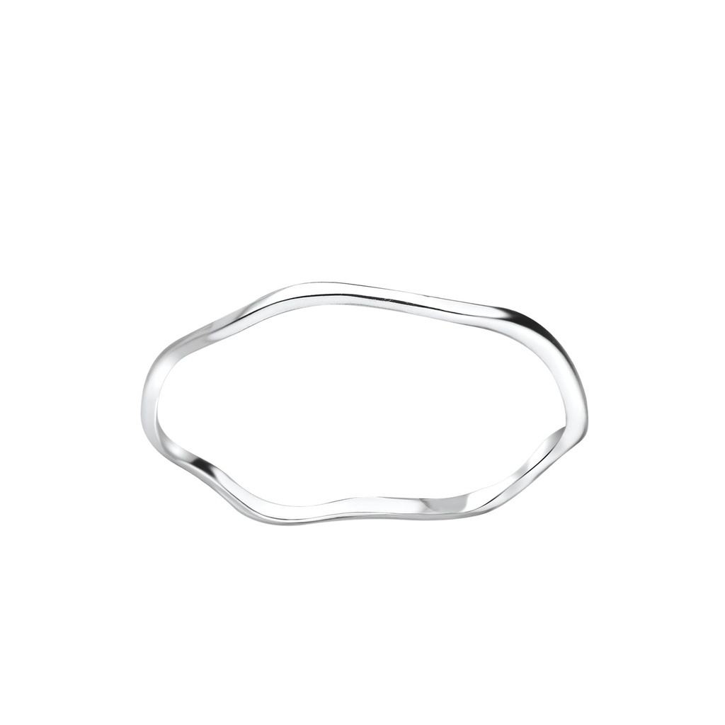 Silver Wave Ring