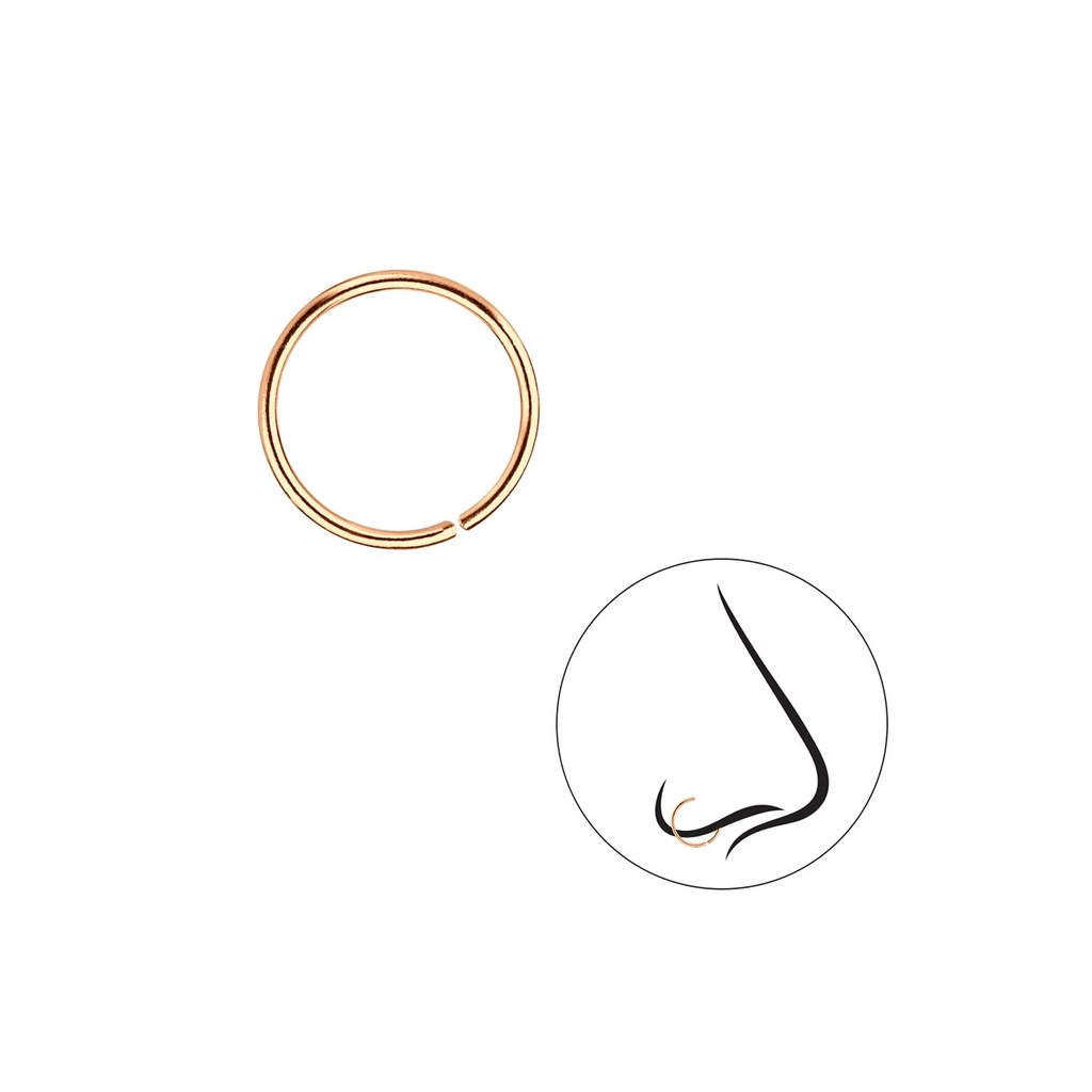[10009868] Anneau de nez lisse 10 mm