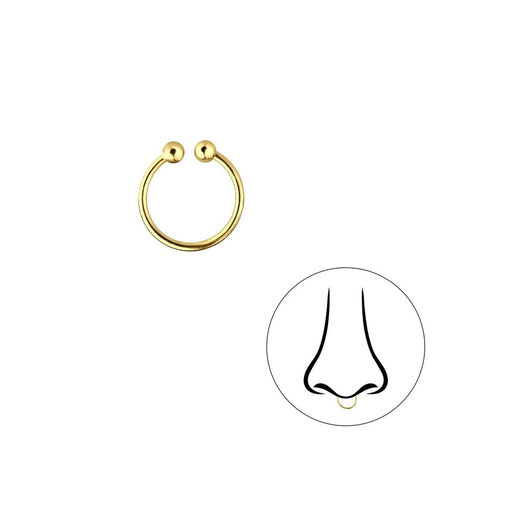 8mm Silver Septum Clip