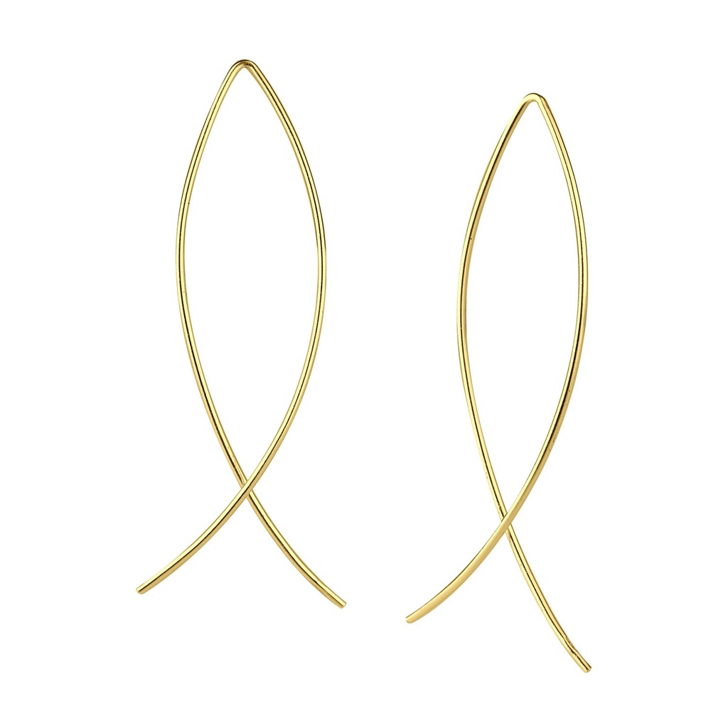 Silver Wire Earrings