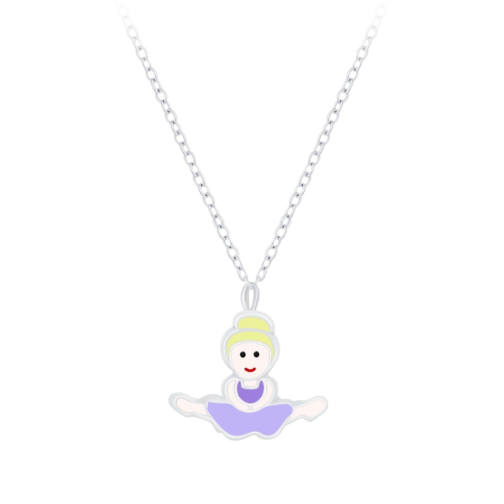 Collier ballerine en argent