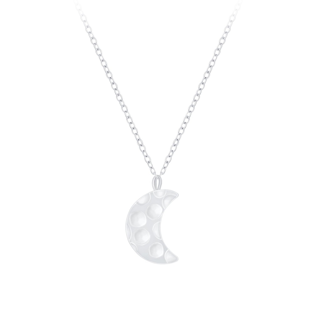 Silver Moon Necklace