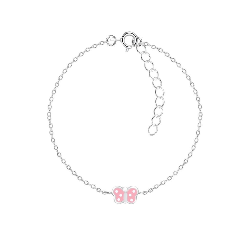 [10010168] Silver Butterfly Bracelet