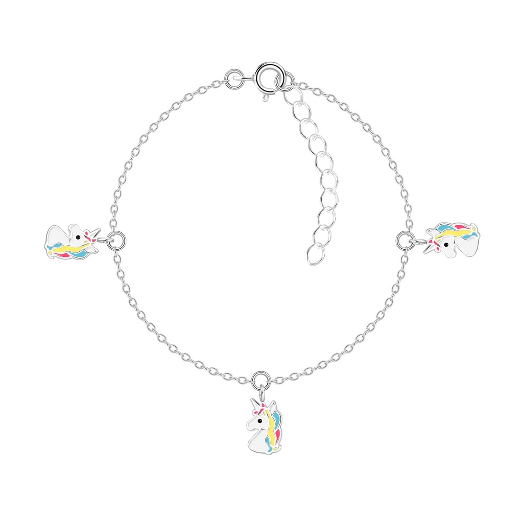 Silver Unicorn Bracelet