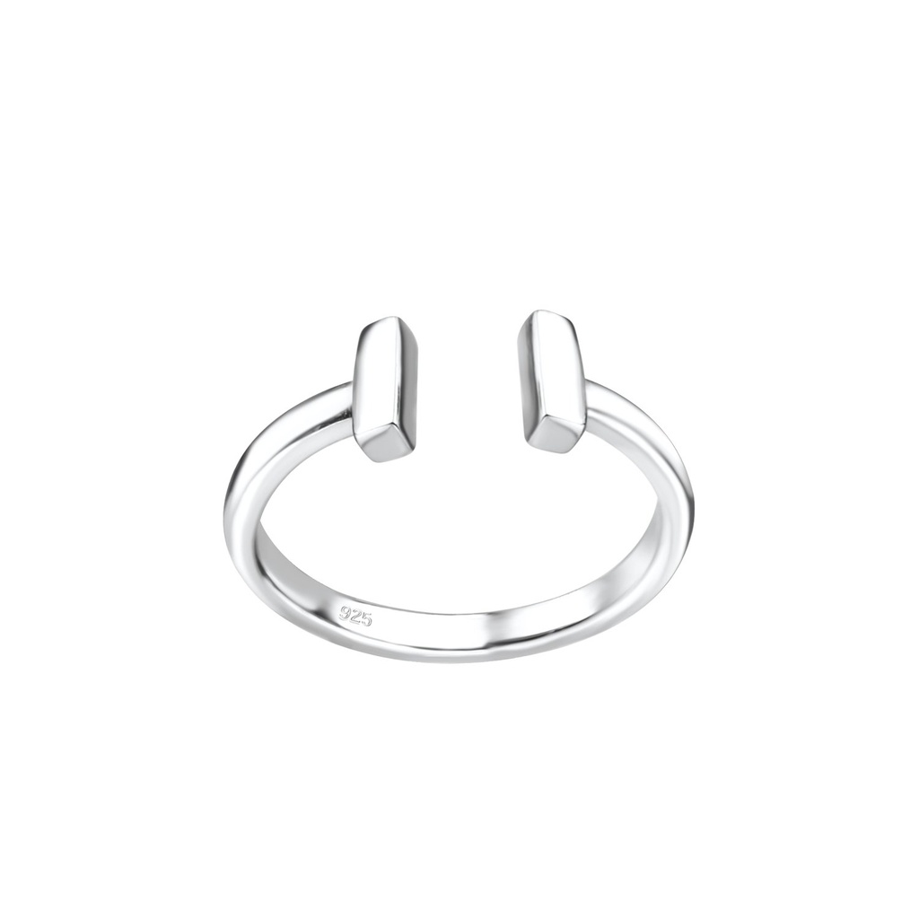 [10010408] Silver Bar Toe Ring