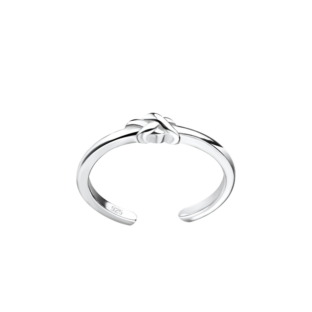 [10010398] Bague d'orteil nœud en argent