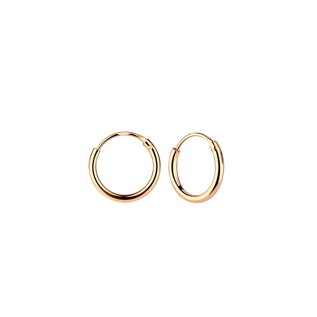 Créoles en argent 10 mm