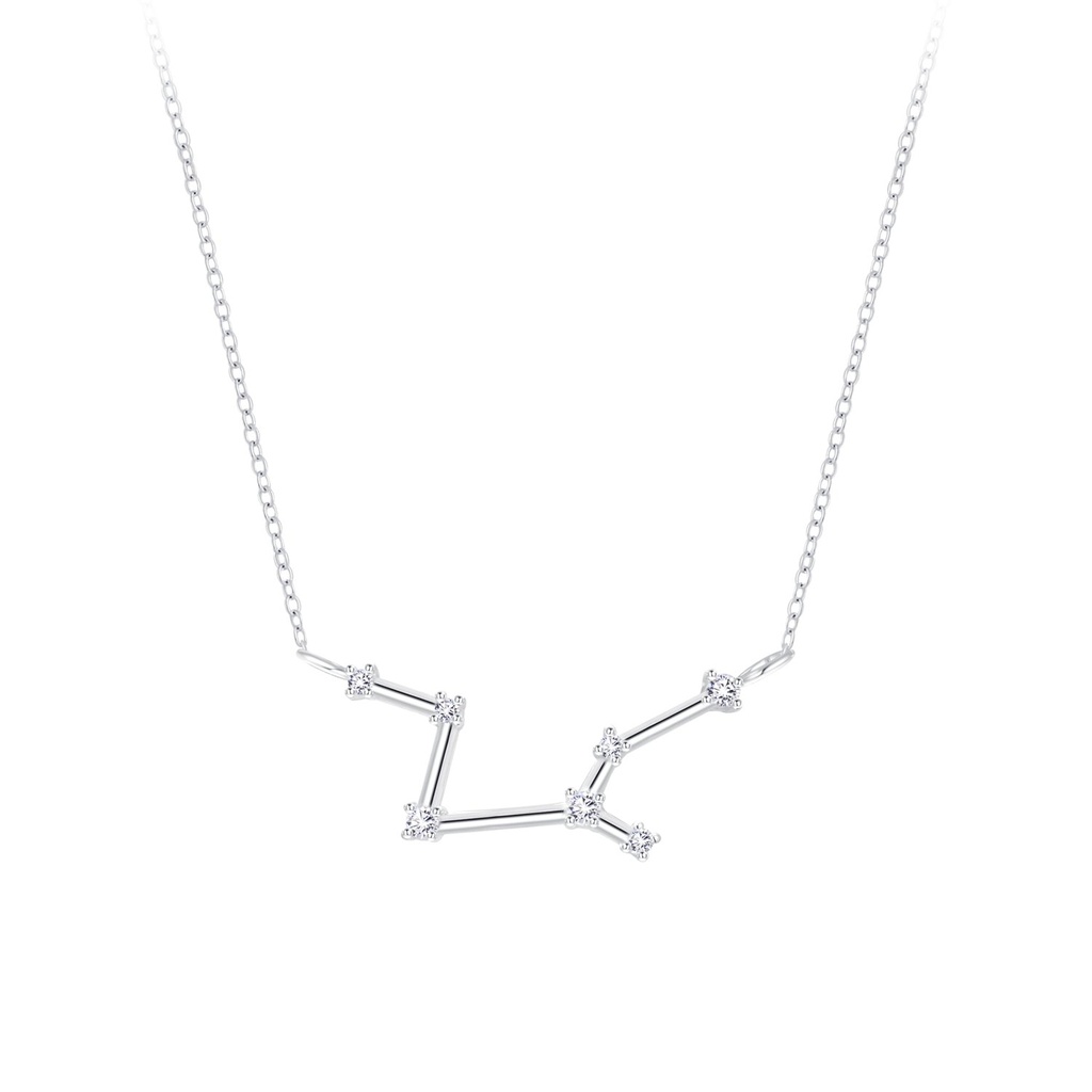 Collier constellation Vierge en argent