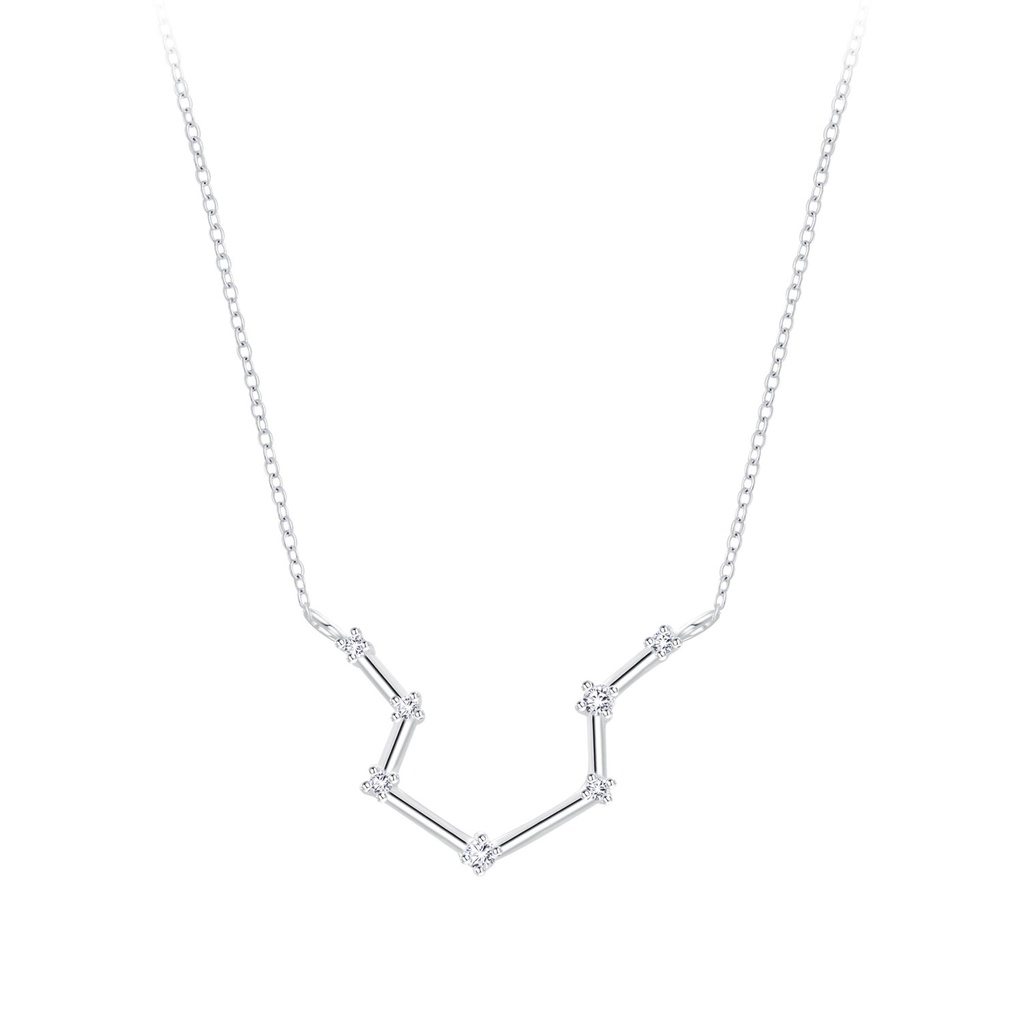 Collier constellation Verseau en argent