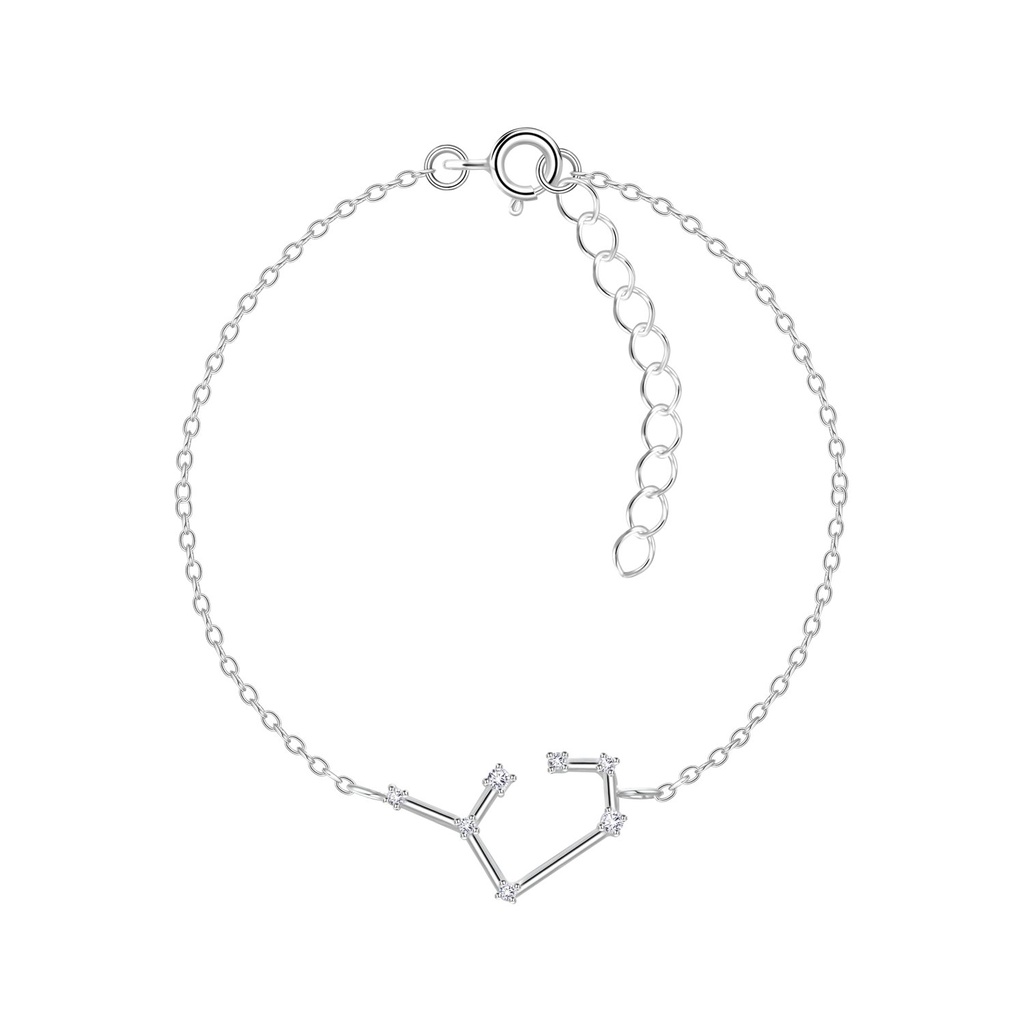 Silver Sagittarius Constellation Bracelet