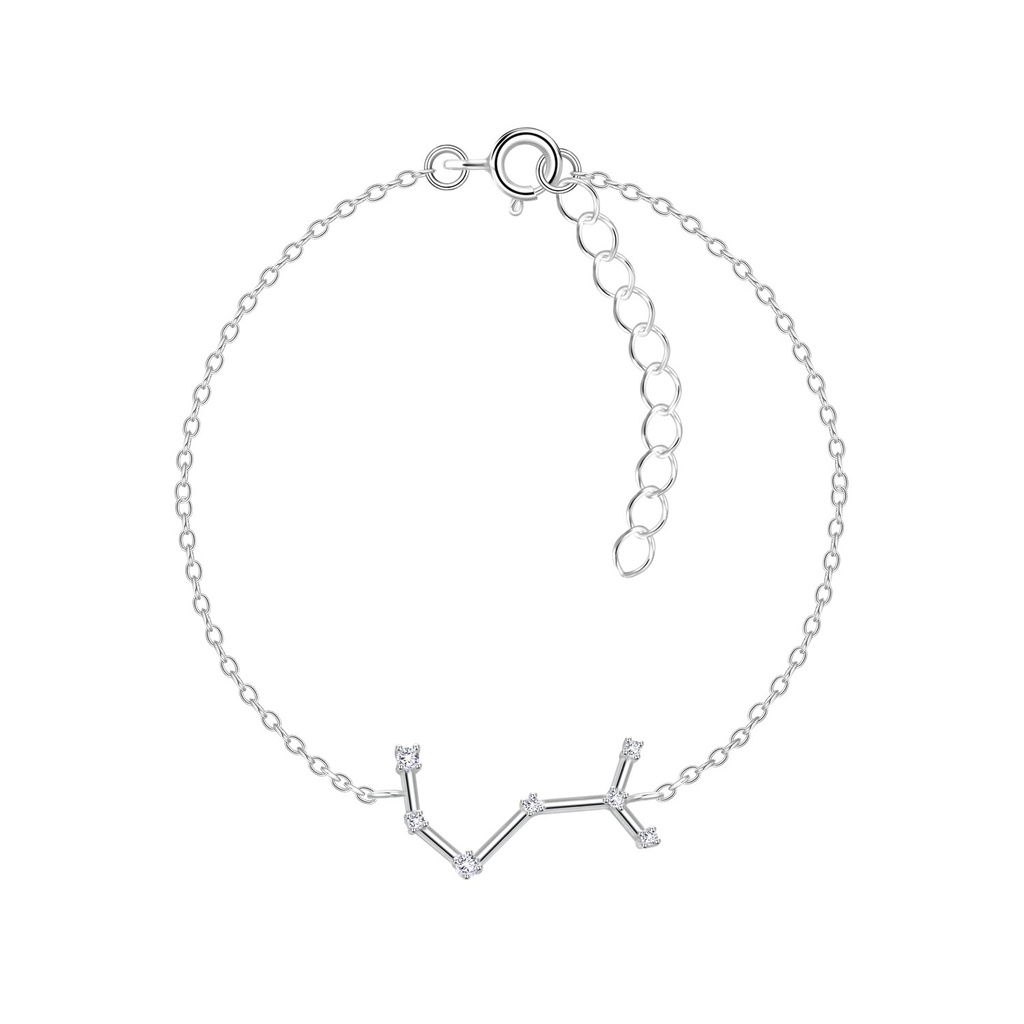 Silver Scorpio Constellation Bracelet